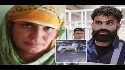 Jailed gangster Jaggu Bhagwanpuria’s mother Harjit Kaurand his cousin Karanvir Singh was shot dead by two motorcycle-borne assailants in Batala town of Gurdaspur district on Thursday night. Jailed gangster Jaggu Bhagwanpuria’s mother Harjit Kaurand his cousin Karanvir Singh was shot dead by two motorcycle-borne assailants in Batala town of Gurdaspur district on Thursday night.