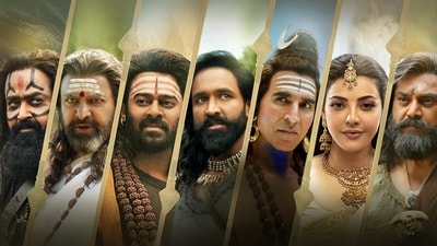 Kannappa Twitter reviews: Mohanlal, Mohan Babu, Prabhas, Vishnu Manchu, Akshay Kumar, Kajal Aggarwal and Sarathkumar star in it. Kannappa Twitter reviews: Mohanlal, Mohan Babu, Prabhas, Vishnu Manchu, Akshay Kumar, Kajal Aggarwal and Sarathkumar star in it.