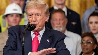 US President Donald Trump (Bloomberg) US President Donald Trump (Bloomberg)