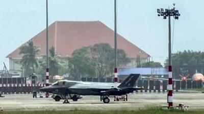The F-35B jet subsequently developed a hydraulic failure that prevented it from taking off. (ANI) The F-35B jet subsequently developed a hydraulic failure that prevented it from taking off. (ANI)