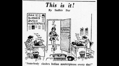 The common folks who read between the lines in the cartoons had the last laugh. (Sudhir Dhar) The common folks who read between the lines in the cartoons had the last laugh. (Sudhir Dhar)