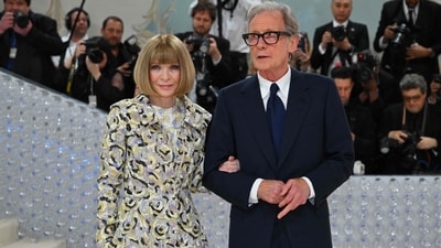 Expanding influence across Condé Nast (2013): Wintour was named artistic director for Condé Nast, overseeing the creative direction across multiple titles while maintaining her role at Vogue. (AFP)