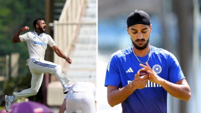 Akash Deep and Arshdeep Singh are likely to battle it out for the final spot in India's bowling attack, as they look for a replacement for Jasprit Bumrah. (Action Images) Akash Deep and Arshdeep Singh are likely to battle it out for the final spot in India's bowling attack, as they look for a replacement for Jasprit Bumrah. (Action Images)