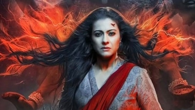 Kajol in a still from Maa, which released in theatres on June 27. Kajol in a still from Maa, which released in theatres on June 27.