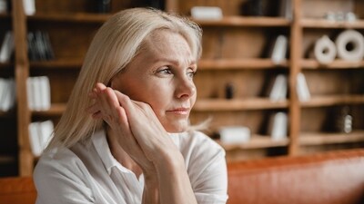 Trouble concentrating, drastic mood swings and depressive mood are common during menopause. (Shutterstock) Trouble concentrating, drastic mood swings and depressive mood are common during menopause. (Shutterstock)
