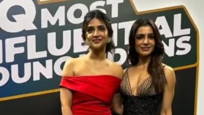 The photos of Samantha Ruth Prabhu and Sreeleela posing together quickly flooded social media, silencing the buzz around their rift. The photos of Samantha Ruth Prabhu and Sreeleela posing together quickly flooded social media, silencing the buzz around their rift.