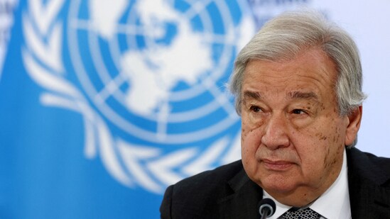 "The search for food must never be a death sentence,” Guterres said. (REUTERS)
