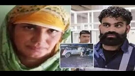Jailed gangster Jaggu Bhagwanpuria’s mother Harjit Kaurand his cousin Karanvir Singh was shot dead by two motorcycle-borne assailants in Batala town of Gurdaspur district on Thursday night.
