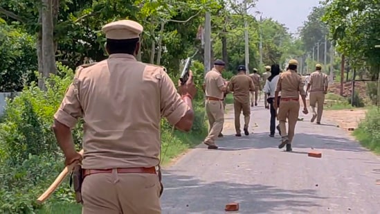 SSP Srivastava confirmed that 19 individuals were detained, and 13 vehicles were seized. (PTI)