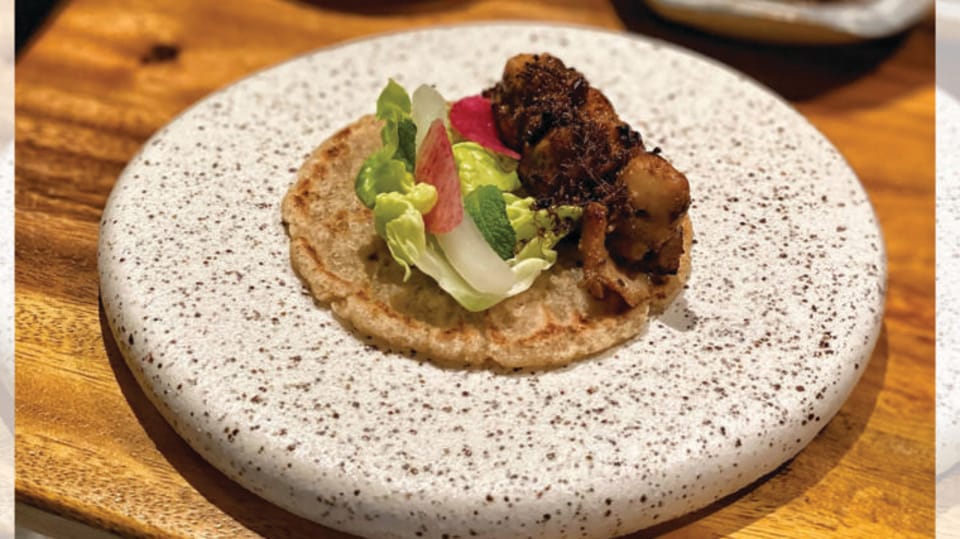 Papa’s Bugs Bunny comprises wild rabbit in red weaver-ant chutney. (INSTAGRAM/@PAPASBOMBAY)