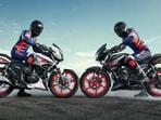 The all-new 2025 TVS Apache RTR 160 gets dual-channel ABS for the first time.