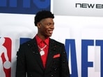 Ace Bailey poses on the red carpet prior to the first round of the 2025 NBA Draft at Barclays Center on June 25, 2025 in the Brooklyn borough of New York City. (Photo by Sarah Stier / GETTY IMAGES NORTH AMERICA / Getty Images via AFP) Ace Bailey poses on the red carpet prior to the first round of the 2025 NBA Draft at Barclays Center on June 25, 2025 in the Brooklyn borough of New York City. (Photo by Sarah Stier / GETTY IMAGES NORTH AMERICA / Getty Images via AFP)