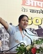 Chief minister Rekha Gupta at the “mock parliament” session on Saturday. (Sanjeev Verma/HT Photo)