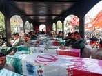 The state funeral proceedings in Tehran for 60 nuclear scientists and military commanders killed in Israeli strikes are set to begin at 8:00 am (0430 GMT) at Enghelab Square. The state funeral proceedings in Tehran for 60 nuclear scientists and military commanders killed in Israeli strikes are set to begin at 8:00 am (0430 GMT) at Enghelab Square.