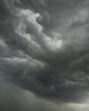 Monsoon clouds over New Delhi on Saturday. (AP)