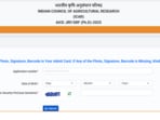 ICAR AIEEA PG, AICE admit cards 2025 released(Official website, screenshot)