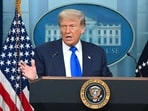 He made the comments during a White House press conference scheduled to celebrate the U.S. Supreme Court decision that handed him a major victory He made the comments during a White House press conference scheduled to celebrate the U.S. Supreme Court decision that handed him a major victory