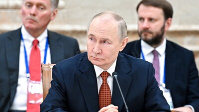Putin said that Russia's repeated security concerns regarding NATO's activities were ignored by the West. (via REUTERS)