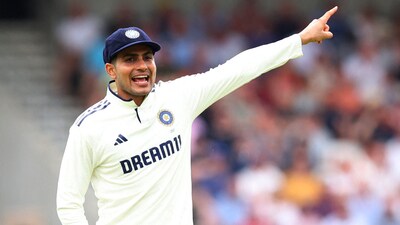 India's Shubman Gill during the 1st Test vs England (Action Images via Reuters)