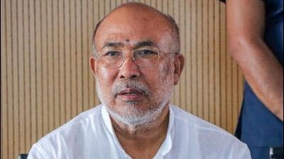 Former Manipur chief minister N. Biren Singh. (ANI) Former Manipur chief minister N. Biren Singh. (ANI)