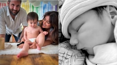 Ileana D'Cruz and Michael Dolan named their second son Keanu Rafe Dolan. Ileana D'Cruz and Michael Dolan named their second son Keanu Rafe Dolan.