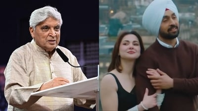 Javed Akhtar spoke about Diljit Dosanjh, Sardaar Ji 3 row and Pakistani actor Hania Aamir.