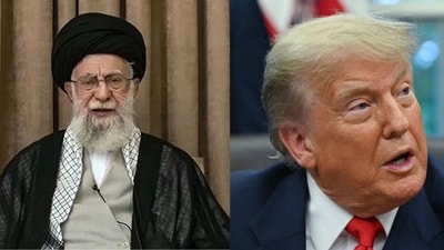 Trump's remarks on Khamenei came after the latter said that the US President had “exaggerated events in unusual ways". (IRIB/ AFP Photos) Trump's remarks on Khamenei came after the latter said that the US President had “exaggerated events in unusual ways". (IRIB/ AFP Photos)