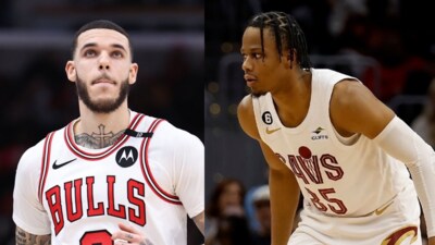 The Chicago Bulls traded Lonzo Ball to the Cleveland Cavaliers for Isaac Okoro (X) The Chicago Bulls traded Lonzo Ball to the Cleveland Cavaliers for Isaac Okoro (X)