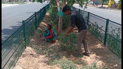 MCG commissioner Pradeep Dahiya called the initiative a step toward “shared civic responsibility. (HT Photo) MCG commissioner Pradeep Dahiya called the initiative a step toward “shared civic responsibility. (HT Photo)