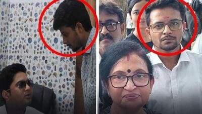 Monojit Mishra is a former student of the college and now a non-teaching staff (X/@amitmalviya) Monojit Mishra is a former student of the college and now a non-teaching staff (X/@amitmalviya)