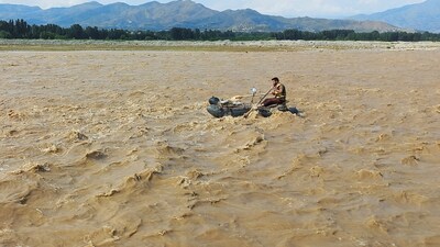 The agency said 10 of those killed were in the northwestern Swat Valley where a flash flood swept away families on a riverbank. (Reuters)