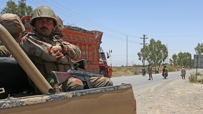 At least 14 soldiers killed in suicide car bombing in Pakistan’s North Waziristan. (Representational image/AFP File) At least 14 soldiers killed in suicide car bombing in Pakistan’s North Waziristan. (Representational image/AFP File)