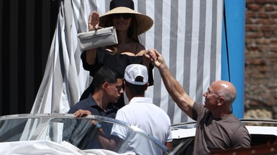 Mayor Luigi Brugnaro backed the wedding, saying it was a privilege to have such a prominent event in Venice. During his visit to the city, he also expressed his wish to meet the founder of Amazon. (REUTERS)
