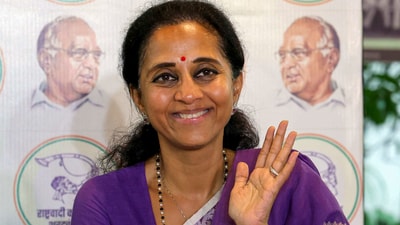 Sule said that in a democracy, everybody has the right to speak. (PTI) Sule said that in a democracy, everybody has the right to speak. (PTI)