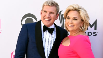 Todd and Julie Chrisley to appear on Lara Trump's show after presidential pardon. (Jordan Strauss/Invision/AP, File) (Jordan Strauss/Invision/AP) Todd and Julie Chrisley to appear on Lara Trump's show after presidential pardon. (Jordan Strauss/Invision/AP, File) (Jordan Strauss/Invision/AP)