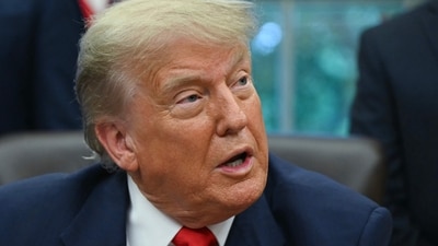 President Donald Trump said he hopes his Big Beautiful Bill will clear the Senate (AFP)