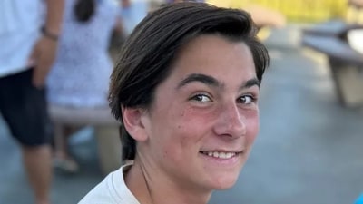 Zane's father Ryan Wach said that during the 19 hour-hike, his son began showing signs of altitude sickness. (Go Fund Me) Zane's father Ryan Wach said that during the 19 hour-hike, his son began showing signs of altitude sickness. (Go Fund Me)