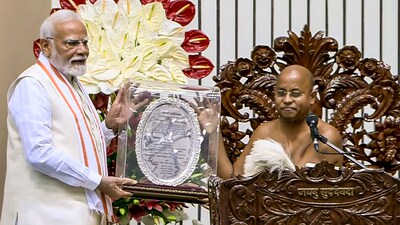 The centenary celebrations mark the formal commencement of a year-long national tribute to the spiritual leader, being organised by the Union Culture Ministry. (PTI) The centenary celebrations mark the formal commencement of a year-long national tribute to the spiritual leader, being organised by the Union Culture Ministry. (PTI)