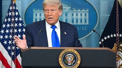 He made the comments during a White House press conference scheduled to celebrate the U.S. Supreme Court decision that handed him a major victory (AFP) He made the comments during a White House press conference scheduled to celebrate the U.S. Supreme Court decision that handed him a major victory (AFP)