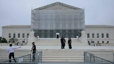 The US Supreme Court did not address the merits of President Donald Trump's bid to enforce his birthright citizenship executive order. (AFP) The US Supreme Court did not address the merits of President Donald Trump's bid to enforce his birthright citizenship executive order. (AFP)