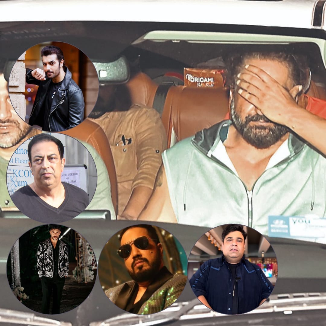 Parag Tyagi, (inset) Sharad Malhotra, Vindu Dara Singh, Suyyash Rai, Mika Singh and Kiku Sharda Parag Tyagi, (inset) Sharad Malhotra, Vindu Dara Singh, Suyyash Rai, Mika Singh and Kiku Sharda