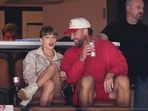 Taylor Swift and Travis Kelce enjoy another romantic summer date in NYC. (Nathan Denette/The Canadian Press via AP)(AP)