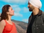 Hania Aamir and Diljit Dosanjh in a still from the Punjabi film Sardaar Ji 3. Hania Aamir and Diljit Dosanjh in a still from the Punjabi film Sardaar Ji 3.