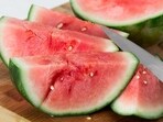 Watermelon helps in keeping the body hydrated. Watermelon helps in keeping the body hydrated.