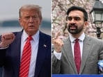 Donald Trump slammed Zohran Mamdani (R) after the latter won the Democratic mayoral primary. Donald Trump slammed Zohran Mamdani (R) after the latter won the Democratic mayoral primary.