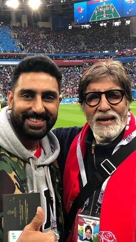 Abhishek Bachchan opens up about Amitabh Bachchan's constant praise. Abhishek Bachchan opens up about Amitabh Bachchan's constant praise.
