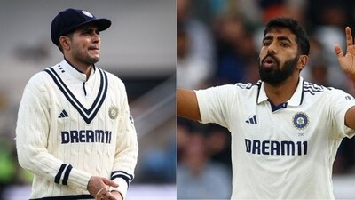 Shubman Gill and Jasprit Bumrah in action during the first Test. (AFP/Reuters) Shubman Gill and Jasprit Bumrah in action during the first Test. (AFP/Reuters)