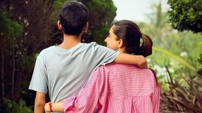 Aarti Ravi posted an emotional birthday wish for son Aarav on Instagram. Aarti Ravi posted an emotional birthday wish for son Aarav on Instagram.