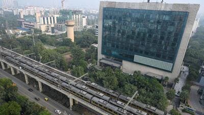 As per the GMRL, the metro corporation has not been allocated any land for property development presently but it was crucial to develop commerical projects along the alignment to improve and ensure the financial viability of the project through multiple revenue streams. (Parveen Kumar/HT photo) As per the GMRL, the metro corporation has not been allocated any land for property development presently but it was crucial to develop commerical projects along the alignment to improve and ensure the financial viability of the project through multiple revenue streams. (Parveen Kumar/HT photo)