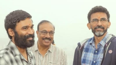 Dhanush and Sekhar_Kammula Dhanush and Sekhar_Kammula